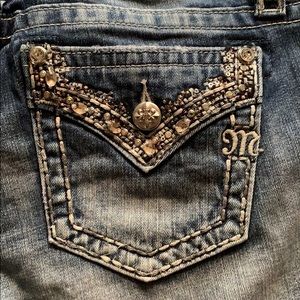 Miss me crop jeans. 29x24 1/2